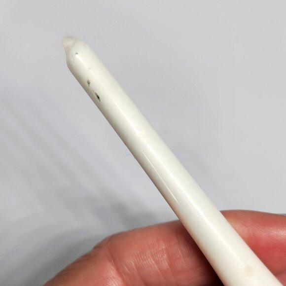 Vintage German Blown Glass Tree Topper Rose Motif - Picture 10 of 10